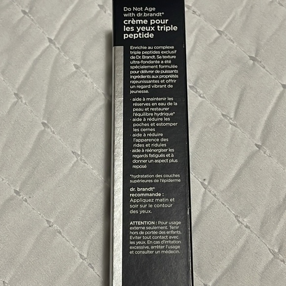 Dr. Brandt, DNA Triple Peptide Eye Cream BNIB full size .5 oz - Picture 2 of 5